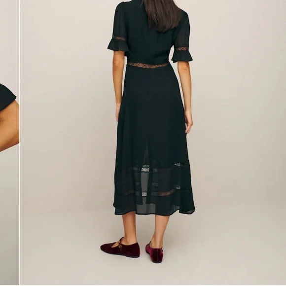 Reformation black lace dress - Picture 3 of 3